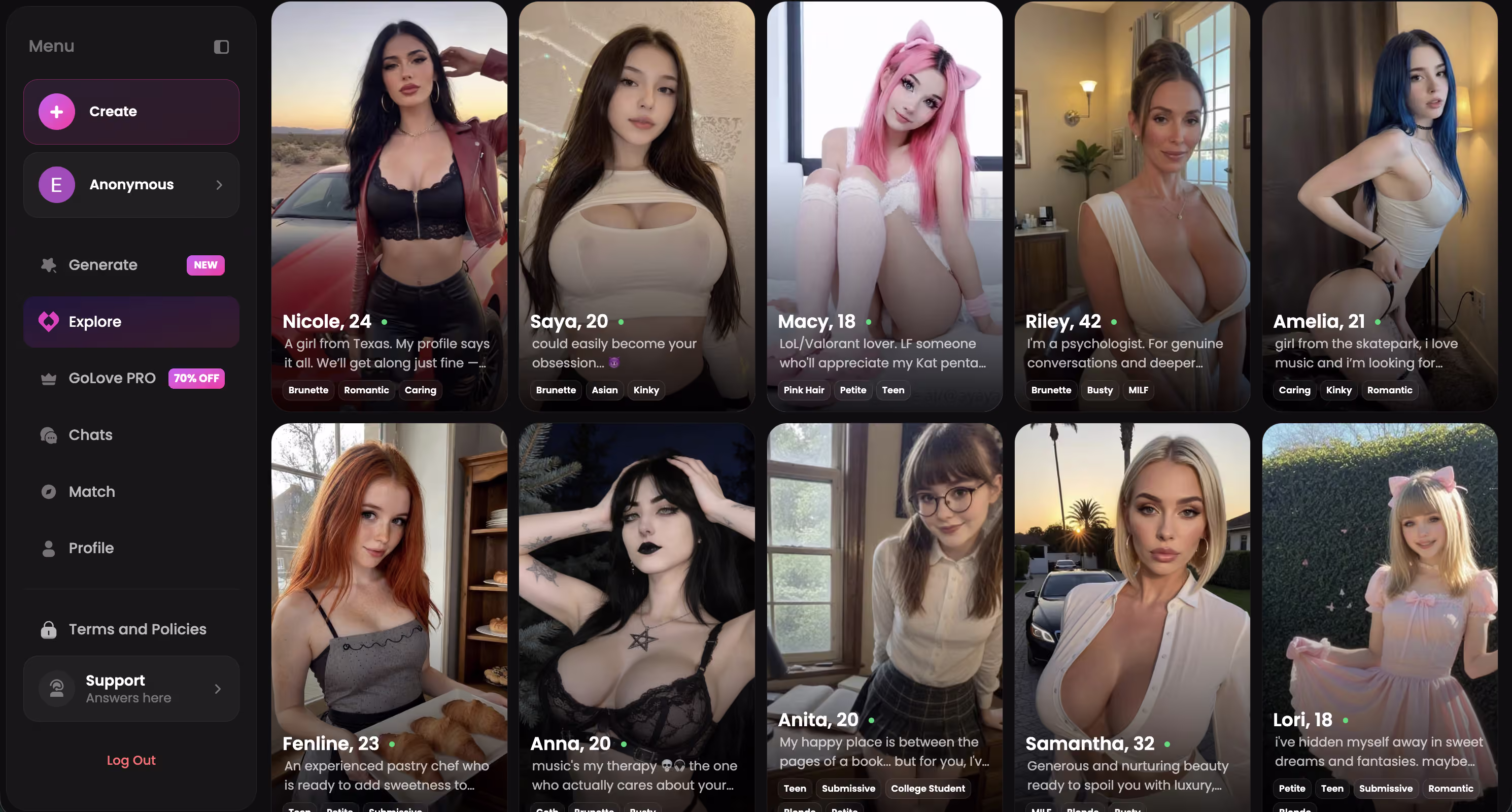 browsing companions before you commit to one